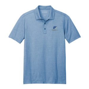 IHMVCU Port Authority Fine Pique Blend Polo-Awgean Blue Heather