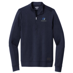 IHMVCU OGIO Men Luuma 1/2-Zip Fleece-River Blue Navy