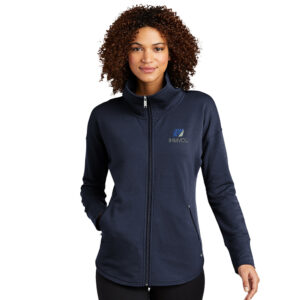IHMVCU OGIO Ladie’s Luuma Full-Zip Fleece jacket-River Blue Navy