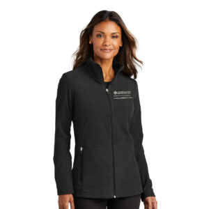 JCRHC Port Authority Ladie’s Accord Microfleece full zip Jacket-Black