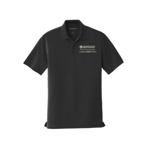 JCRHC Port Authority Dry Zone UV Micro Mesh Polo-Deep Black