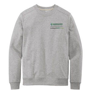JCRHC Unisex Premium Fleece Crewneck Sweatshirt-Light Heather Grey