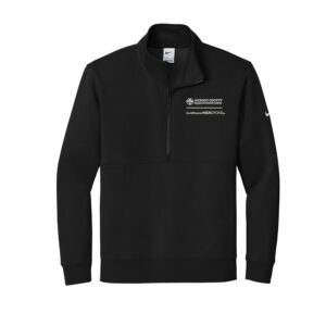 JCRHC Nike Club Fleece Sleeve Swoosh 1/2-Zip Men-Black (L,XL, XXL)