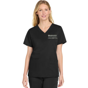JCRHC Wink Women’s WorkFlex V-Neck Top-Black