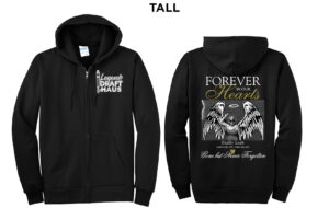 Legends Shelly  Tall Ultimate Full Zip Hoodie Men-Black