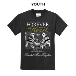 Legends Shelly Youth Short Sleeve Tee-Black
