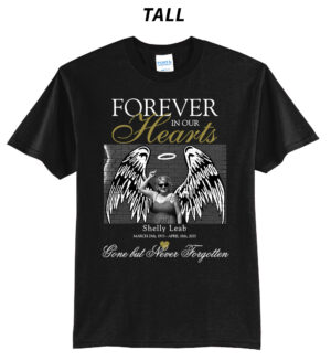 Legends Shelly Tall Short Sleeve Tee-Black