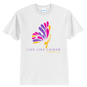 Live Like Laiken Unisex Short Sleeve Tee-White