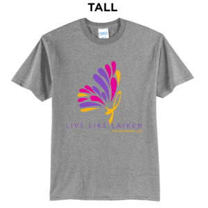 Live Like Laiken Tall Short Sleeve Tee-Athletic Heather