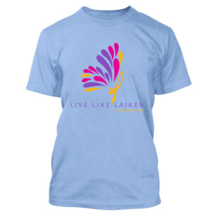 Live Like Laiken Unisex Short Sleeve Tee-Carolina Blue