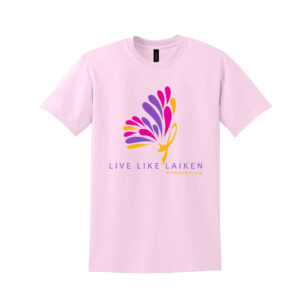 Live Like Laiken Unisex Short Sleeve Tee-Light Pink