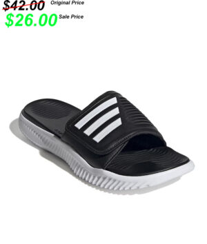 Marion Football PG PGoach Adidas Alphabounce Slide 2.0-Black/White