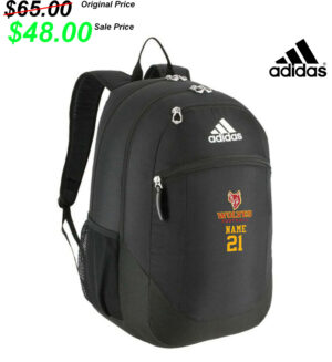 Marion Football PG Adidas Striker II Team Backpack -Black