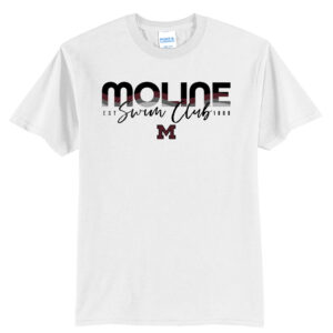 Moline Swim Unisex Short Sleeve Tee-White