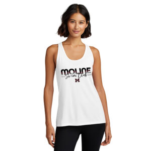 Moline Swim Women’s Performance Tank-White