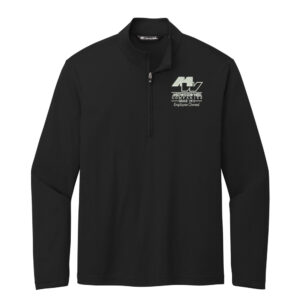 Midwest Wheel TravisMathew Coto Performance 1/4-Zip – Black