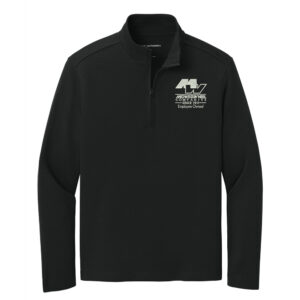 Midwest Wheel Breakwater 1/4-Zip Pullover – Black
