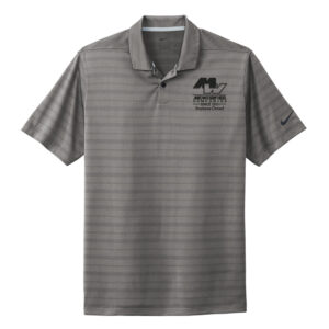 Midwest Wheel Nike Dri-FIT Vapor Jacquard Polo – Dark Grey