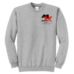 Midwest Wheel Unisex Fleece Crewneck Sweatshirt – Athletic Heather