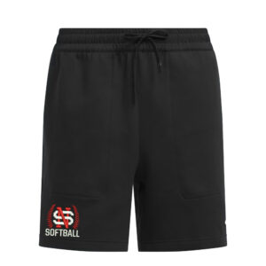 NS Softball Adidas Dugout Batting Practice Shorts (3 pocket)-BLACK