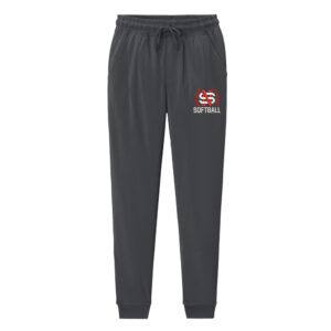 NS Softball Sport-Tek Men Sport-Wick Stretch Jogger-Charcoal