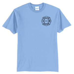 Preston Fire Women Auxiliary Unisex Short Sleeve Tee-Light Blue
