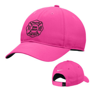 Preston Fire Women Auxiliary Nike Dri-FIT Tech Fine-Ripstop Cap-Vivid Pink