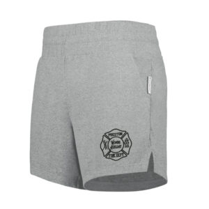 Preston Fire Women Auxiliary Holloway Ladies Ventura Soft Knit Shorts-Grey heather