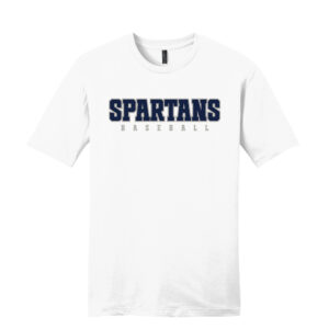 PV Baseball Unisex Premium Short Sleeve Tee-White