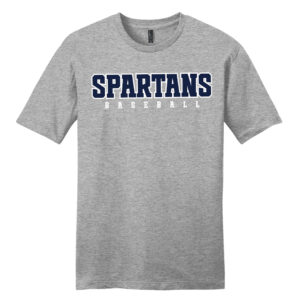 PV Baseball Unisex Premium Short Sleeve Tee-Light Heather Grey