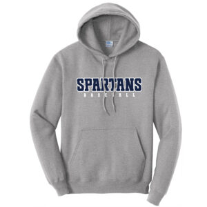 PV Baseball Unisex Fleece Hoded Sweatshirt-Athletic Heather