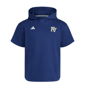 PV Baseball Adidas  Dugout NWV Short Sleeve Hoodie- NAVY