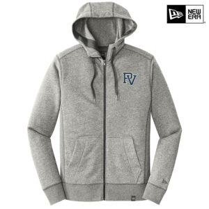 PV Baseball New Era Men French Terry Full-Zip Hoodie-Light Graphite Twist