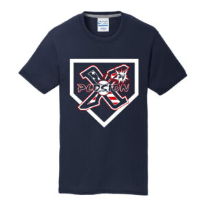 PV Xplosion SB Port and Company Performance Blend Tee Men-Deep Navy