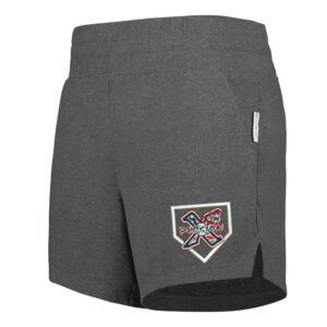 PV Xplosion SB Holloway Ladies Ventura Soft Knit Shorts-Carbon Heather