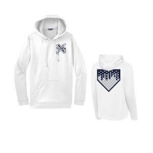 PV Xplosion SB Sport-Tek Sport-Wick Fleece Hooded Pullover Men-White