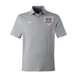 PV Xplosion SB Under Armour DRIVE Team Stripe Premium Polo – Mod Grey