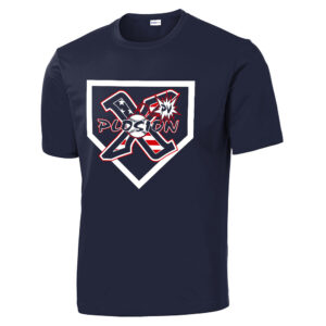 PV Xplosion SB Sport-Tek Men- Competitor Performance Tee-Navy