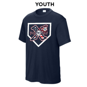 PV Xplosion SB Sport-Tek Youth Competitor Performance Tee-True Navy