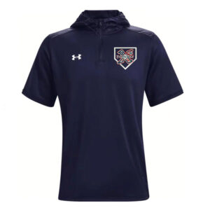 PV Xplosion SB Under Armour Men’s UA Command Short Sleeve Hoodie-Navy (2X, 3X only)