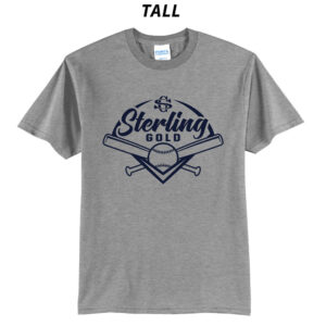 Sterling Gold SB Tall Short Sleeve Tee-Grey