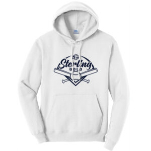 Sterling Gold SB Unisex Fleece Hooded Sweatshirt-White
