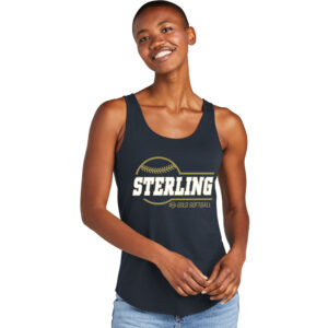 Sterling Gold SBDistrict Women’s Perfect Tri Relaxed Tank-New Navy