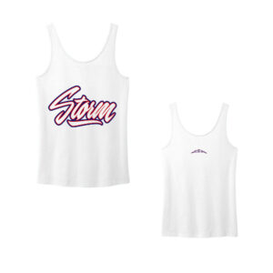 Storm Ladies Beach Wash Garment-Dyed Tank-White