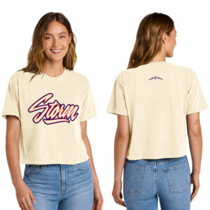 Storm Comfort Colors Women’s Heaveweight Boxy Fit Slightly Cropped T-Shirt-Ivory