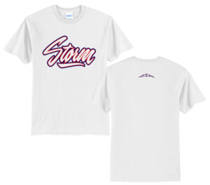 Storm Unisex Short Sleeve Tee-White