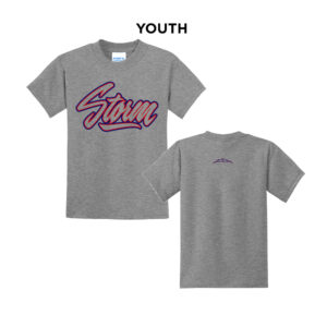 Storm Youth Short Sleeve Tee-Athletic Heather