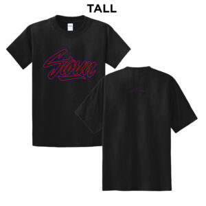 Storm Tall Short Sleeve Tee-Black
