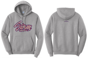 Storm Unisex Fleece Hooded Sweatshirt-Athletic Heather