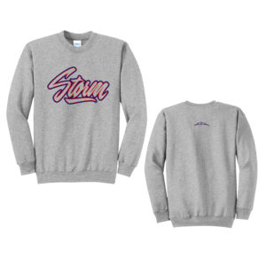 Storm Unisex Fleece Crewneck Sweatshirt-Athletic Heather